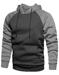 Different Colors 100% Cotton Casual Regular Fit Comfortable Pullover Winter Men <b>Hoodies</b> Fleece Pocket Quick Dry Breathable - Product Image 4