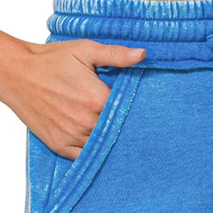 Pantalones Cortos de Verano para Hombre, Diseño Personalizado con Logotipo OEM, Color Sólido, Rayas Jacquard, Estilo Minimalista, Casual, Holgados, Transpirables, con Cordón Ajustable y Pierna Recta - Product Image 5