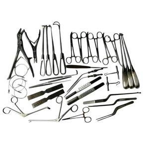 PISSCO Craniotomy Set Craniotomy Surgical <b>Instrument</b> Set <b>Neurosurgery</b> Craniotomy <b>Instrument</b> Kit 133 Pcs - Product Image 4