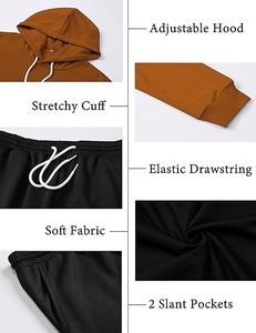 Logo Streetwear Fashion Winter Autumn Warm Breathable Durable Soft Slim Fit Jogger Pants <b>Sweatshirt</b> - Product Image 6