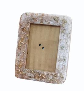 Marco de Fotos de Resina Hecho a Mano Único |   Marco de Fotos Decorativo de Epoxi de Lujo para el Hogar, la Oficina y Regalos - Product Image 6
