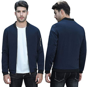 Men's Bomber Jacket Premium Quality Windproof Lightweight Casual Outerwear Streetwear Fashion Jacket - Product Image 3