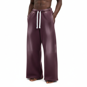 Pantalones de Lona Casuales para Hombre, de Alta Calidad, Personalizados, con Lavado Ácido, Estilo Vintage, Efecto Desgastado por el Sol, Color Personalizado, Gran Venta - Product Image 1