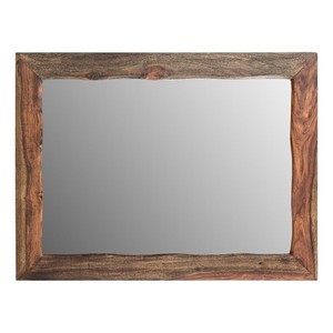 Sheesham Wood Wall <b>Mirror</b> Wholesale - Rustic Brown Wooden <b>Mirror</b> - Product Image 1