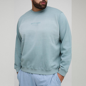 Sudadera Unisex de Cuello Redondo, Corte Regular, Color Gris Claro, Tejido French Terry de Algodón, Estilo Casual de Invierno, Marca Crescent Wear - Product Image 3