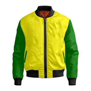 New Arrival Two Tone Bomber Women <b>Jacket</b> Embroidered Patch Zip Up Varsity Collage <b>Jacket</b> Custom Greek Letter Logo Sorority - Product Image 6
