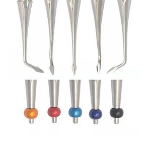 Dental pdl spade luxating root elevator set 5 pcs bernard surgical extraction instruments dental surgery stainless steel - Product Image 2