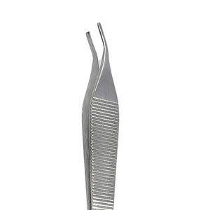 Pince à tissus ADSON 1x2 dents, Pince ADSON marron, Pince à pansements ADSON 4,75 po avec poignée large à prise striée - Product Image 6
