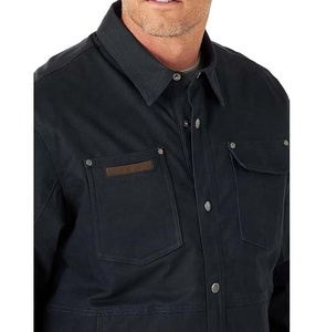Custom <b>Work</b> <b>Jackets</b> Men Polyester Twill Breathable <b>Work</b> <b>Jackets</b> Custom Mechanic Embroidered <b>Canvas</b> <b>Jacket</b> - Product Image 3