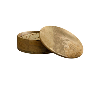 Pot en bois fait main Couvercle naturel durable Qualité supérieure économique Fournisseur direct Logo personnalisé Parfait pour servir des repas chauds - Product Image 2