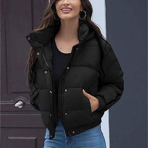 DREAMCATCHER ENTERPRISES Chaqueta de Invierno Acolchada para Mujer, Personalizada, Nueva, Transpirable, Cómoda, de Poliéster/Nailon con Cierre - Product Image 5