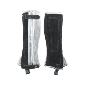 Pantalones de Montar a Caballo Blancos y Negros para Hombre y Mujer, Equipo de Cuero Sintético, Pantalones Genuinos en Venta, Logotipo y Diseño Personalizados - Product Image 2