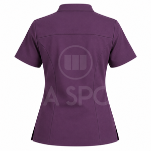 Conjunto de Uniforme Médico de Poliéster Tejido para Mujer OEM con Detección de Agujas, Fusión sin Costuras, Uso Hospitalario, Marca Wida Sports - Product Image 3