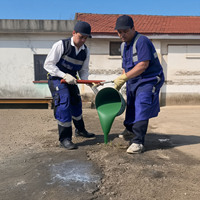 Mortero de Reparación Cementoso de Alta Resistencia y Endurecimiento Rápido Waygo, Material de Reparación de Pisos de Concreto de Secado Rápido