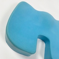 Coussin de siège creux personnalisé en bambou/polyester respirant, conception ergonomique soulageant les douleurs aux hanches/dos, rafraîchissant, antidérapant, durable, pour la lecture