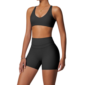 Ensemble de sport sans couture haut de gamme pour femme : veste à manches longues et leggings de fitness, collection 2026, vente en gros - Product Image 2