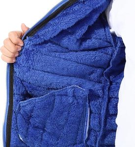 Blouson d'hiver matelassé léger coupe-vent à capuche pour homme avec rembourrage 100 % duvet, design pliable, pochette de rangement - Marque personnalisable - Product Image 6