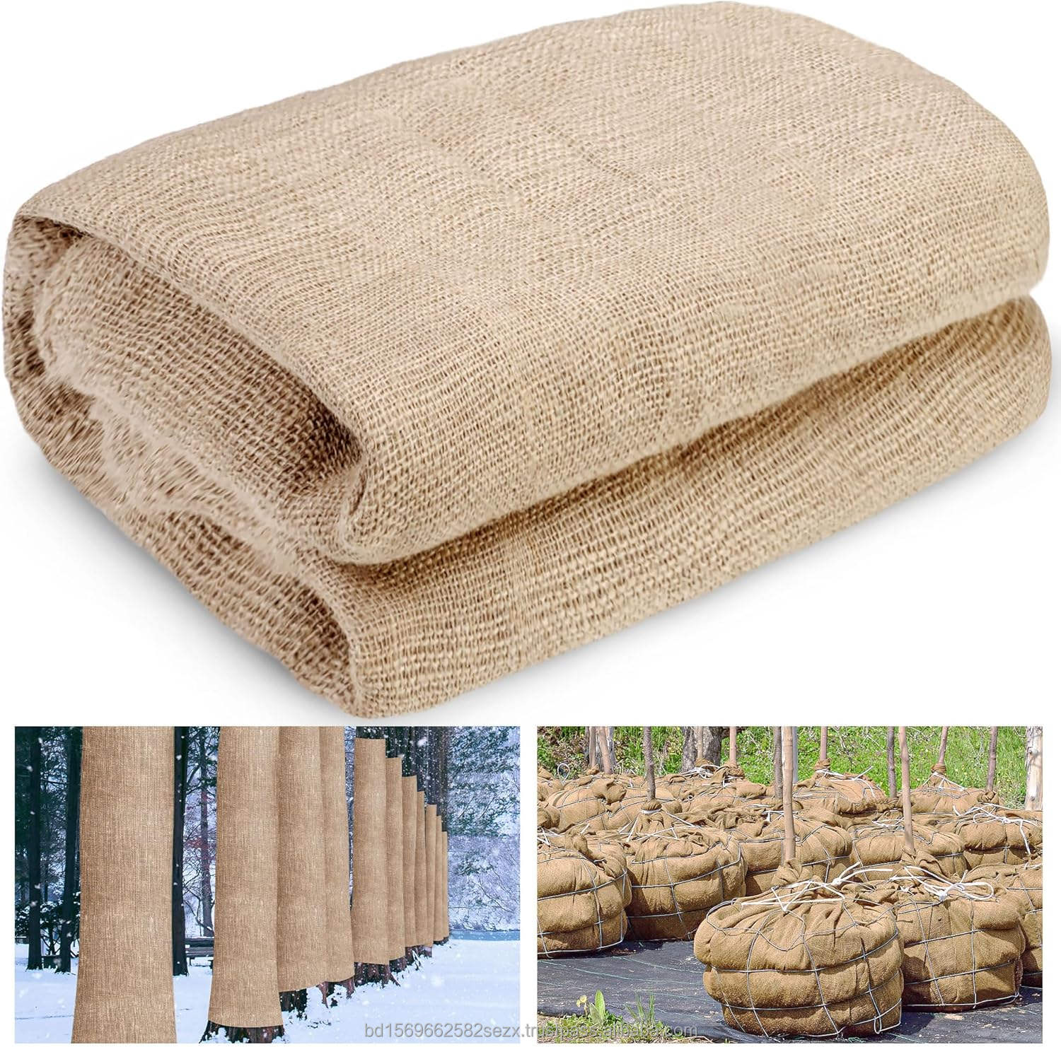 100% Natural jute Color