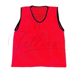 Yellow <b>Mesh</b> Training Vest Unisex Sleeveless Breathable Sports Vest Adult All Seasons Regular Fit Solid Color Polyester - Product Image 3