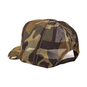 Casquette de camionneur unisexe personnalisable en coton respirant, style 5 panneaux, sportive et décontractée, pour l'extérieur - Product Image 3