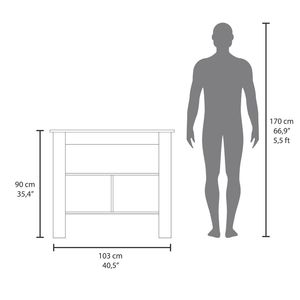 Kitchen Island Ada Amplio Carro de estantería para organización de cocina - Product Image 6