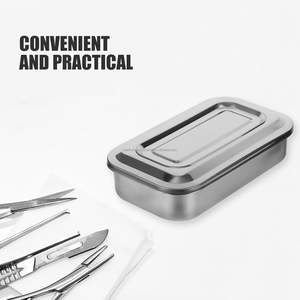 Caja de Instrumentos Quirúrgicos de Acero Inoxidable de Alta Calidad, Resistente a la Corrosión, Reutilizable, CE ISO OEM ODM, Proveedor Mayorista - Product Image 1