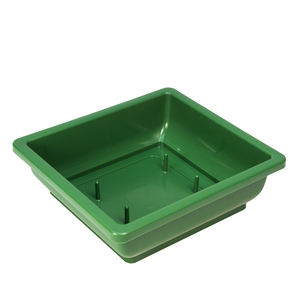 Bandeja de Jardinería Rectangular de Plástico Floral FT-04, Duradera, Color Verde, para Plantas, para el Día de la Madre y San Valentín - Product Image 2