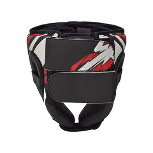 Blue PU <b>Boxing</b> Head Guard Protective Training Gear Adjustable Adult Size Full Face Protection <b>Headgear</b> Unbreakable Head Guards - Product Image 5