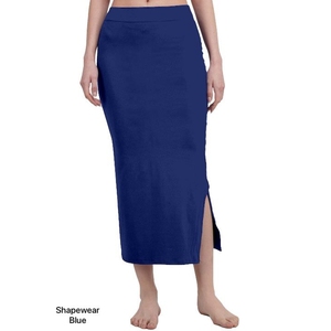 FANCY Cotton Side Slit SHAPEWEAR AZUL - Product Image 1