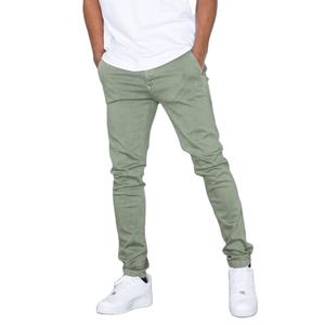 BD Factory Stock Men's Casual Chino Pants High Quality Cotton Spandex Straight Pattern Canvas Stretch <b>Trousers</b> Wholesale - Product Image 2
