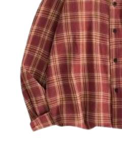 Camisa casual a cuadros blanca y negra para hombre, de algodón y poliéster, manga larga, con botones, para venta al por mayor, OEM, exportación y ofertas de suministro. - Product Image 5