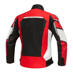 เสื้อแจ็คเก็ตมอเตอร์ไซค์สำหรับแข่งรถแบบสั้น พิมพ์ลายโพลีเอสเตอร์ กันน้ำ กันลม ระบายอากาศ ป้องกันรังสียูวี ไซส์ใหญ่ รุ่นใหม่ล่าสุด รับสั่งทำ - Product Image 5