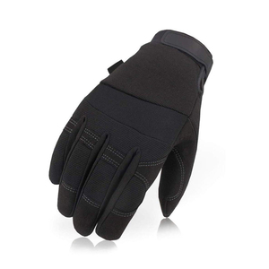 Gants de sécurité sportifs noirs en polyester, longueur poignet, respirants, pour usage extérieur, style printemps-automne - Product Image 4