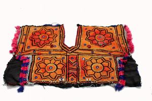 Vintage Boho Banjara bordado cuello yugo Banjara bordado cuello Banjara tela textil - Product Image 4