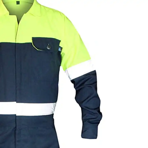 Combinaisons de travail à manches courtes, vêtements de sécurité, uniformes de travail, combinaisons de sécurité pour hommes et femmes, vente en gros, durables - Product Image 6