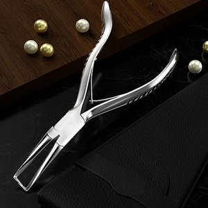 Pince à extensions capillaires de haute qualité pour micro-liens, micro-anneaux et extensions de plumes personnalisées - Product Image 4