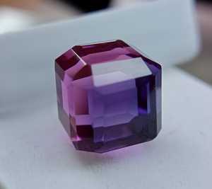 Natural Purple Sapphire Certified <b>Cube</b> Cut Loose Gemstone Purple Sapphire Stone For Jewelry Making Wholesale Gemstone Supplier - Product Image 3