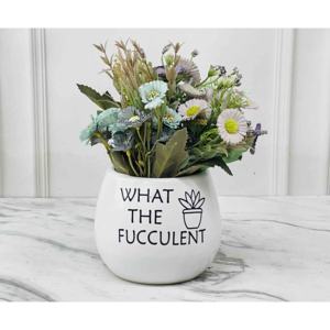 กระถางต้นไม้ PAP35 รุ่น Text-Flower ดีไซน์โดดเด่นสำหรับตกแต่งสวนทั้งภายในและภายนอกอาคาร - Product Image 1