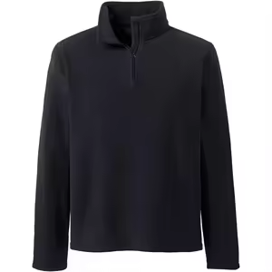 Suéter de Forro Polar con Cierre de Cremallera para Hombre, Corte Regular, Cuello Alto, Informal, para Otoño, 100% Poliéster, Tejido Transpirable - Product Image 5