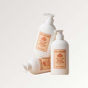 Crème pour le corps coréenne DakteoCream Daily Pure Body Lotion, parfum mûre, 500ml, fabriquée en Corée. - Product Image 5