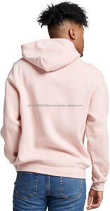 Sweat à capuche en coton élégant pour homme avec doublure en polaire douce, matière polaire, coupe décontractée - Product Image 3