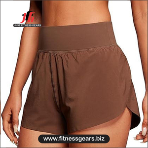กางเกงกีฬาขาสั้นผู้หญิง JUST FITNESS GEARS OEM Logo รุ่นใหม่ล่าสุด สำหรับฤดูร้อน/วันหยุด ลายปลาโลมา ผ้าโพลีเอสเตอร์ซาติน แห้งเร็ว ยืดหยุ่นสูง - Product Image 5