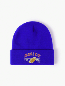 Gorro de Punto de Invierno con Diseño Y2K al Mejor Precio al por Mayor, Unisex, con Logotipo Personalizado, de Alta Calidad, con su Propia Marca, Gorro de Esquí, Gorro de Punto Jacquard - Product Image 4