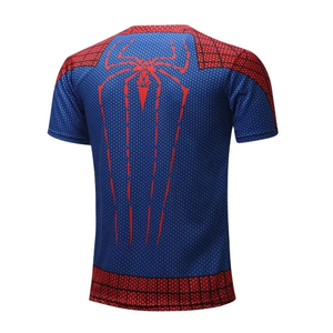 T-shirts pour hommes respirants à séchage rapide, 100% polyester, col rond, manches courtes, imprimés par transfert thermique, tissu jersey, grandes tailles - Product Image 4