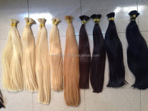 ผมต่อจาก100% ผมมนุษย์แบบเต็มตัวทำจากเวียดนามเครื่องทอสองชั้นสำหรับถักเปีย - Product Image 6