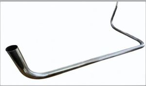 Stainless Steel Light Rail Non-Alloy Disabled Grab Rail with 1" <b>Bolt</b> Hole Diameter - Product Image 2