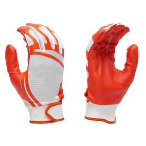 Guantes de Bateo de Cuero Cabretta Ligeros Unisex con Diseño de Logotipo Personalizado, Guantes Transpirables para Sóftbol y Béisbol - Product Image 1