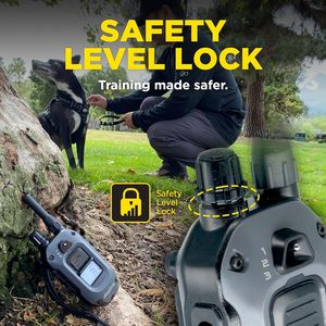 Émetteur de collier électronique Dogtra X-Series 10 lbs+, portée de 1/2 mile, lumière LED, fonction Boost pour rappel rapide, vibration, verrouillage de sécurité et son - Product Image 4