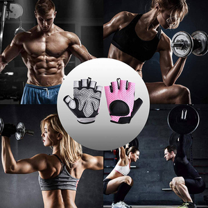 Gants de musculation professionnels respirants avec support intégré pour les poignets, gants de gym rembourrés antidérapants pour la musculation - Product Image 5