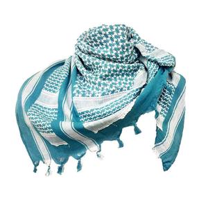 Shemagh Cotton Scarf Checkered Woven Traditional Pattern Breathable Lightweight Desert Wear Arabic Style - Product Image 3